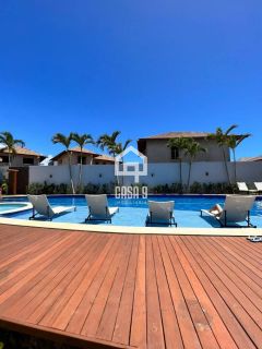 Apartamento térreo pé na areia 3 suítes a venda na Praia da Espera em Itacimirim Bahia