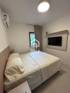 Apartamento térreo pé na areia 3 suítes a venda na Praia da Espera em Itacimirim Bahia