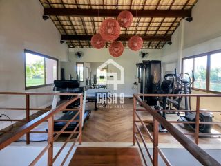 Apartamento térreo mobiliado pé na areia 3 suítes a venda no Porto Feliz em Itacimirim na Praia da Espera em Itacimirim Bahia