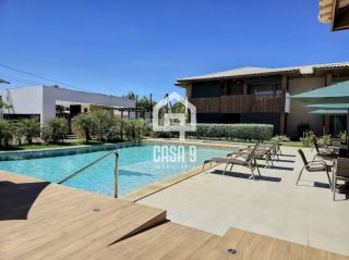 Apartamento novo térreo com garden a venda com 2 suítes em Itacimirim Bahia