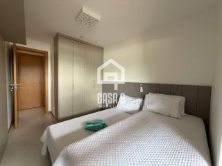 Apartamento novo térreo nascente mobiliado com varanda a venda com 2 suítes em Itacimirim Bahia