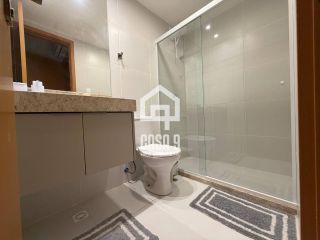 Apartamento novo térreo nascente mobiliado com varanda a venda com 2 suítes em Itacimirim Bahia