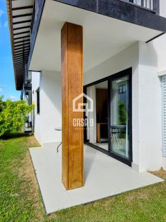 Apartamento térreo 2 quartos mobiliado a venda condominio Vila do Lago Praia do Forte Bahia