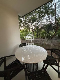 Apartamento térreo 2 quartos mobiliado a venda condominio Vila do Lago Praia do Forte Bahia
