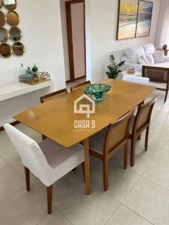 Apartamento a venda com 2 suítes no Village das Acacias Piscinas Naturais Praia do Forte Bahia