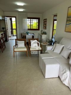 Apartamento a venda com 2 suítes no Village das Acacias Piscinas Naturais Praia do Forte Bahia