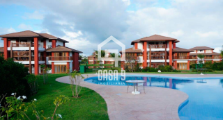Apartamento a venda com 2 suítes no Village das Acacias Piscinas Naturais Praia do Forte Bahia