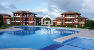 Apartamento a venda com 2 suítes no Village das Acacias Piscinas Naturais Praia do Forte Bahia