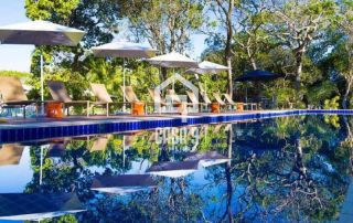 Apartamento térreo com 2 suítes a venda Reserva Timeantube em Praia do Forte Bahia