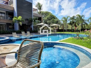 Apartamento superior com terraço e 2 suítes a venda na Praia do Surf em Itacimirim Bahia