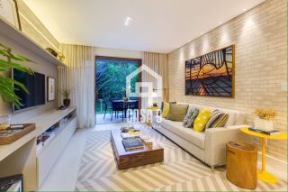 Apartamento térreo mobiliado com 2 quartos a venda no Reserva Timeantube em Praia do Forte Bahia