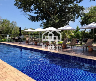 Apartamento térreo mobiliado com 2 quartos a venda no Reserva Timeantube em Praia do Forte Bahia