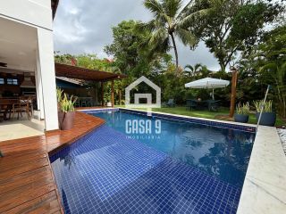 Casa com 5 suites para locação anual no condomínio Porto das Baleias em Praia do Forte Bahia