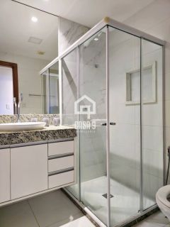 Apartamento mobiliado a venda com 2 suítes pé na areia em Itacimirim Bahia