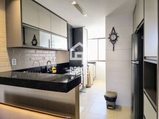 Apartamento mobiliado a venda com 2 suítes pé na areia em Itacimirim Bahia
