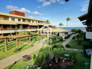 Apartamento mobiliado a venda com 2 suítes pé na areia em Itacimirim Bahia