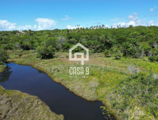 Área para turismo incorporação imobiliaria residencial e comercial frente para o Rio Imbassai em Diogo Bahia