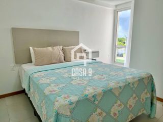 Apartamento pé na areia com 3 suítes mobiliado a venda em Itacimirim Bahia