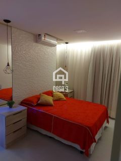 Apartamento superior mobiliado com 2 quartos (1 suite) no condomínio Costa Esmeralda em Guarajuba Bahia