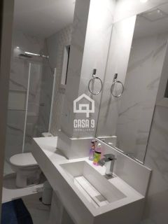 Apartamento superior mobiliado com 2 quartos (1 suite) no condomínio Costa Esmeralda em Guarajuba Bahia