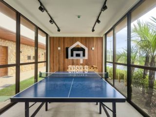 Apartamento térreo duplex mobiliado frente mar com 2 suites no Alphaville Guarajuba Bahia