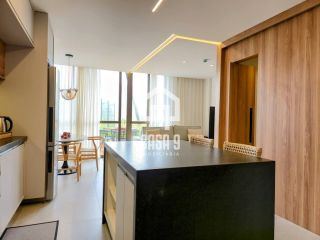 Apartamento térreo duplex mobiliado frente mar com 2 suites no Alphaville Guarajuba Bahia