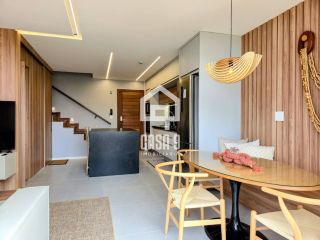 Apartamento térreo duplex mobiliado frente mar com 2 suites no Alphaville Guarajuba Bahia