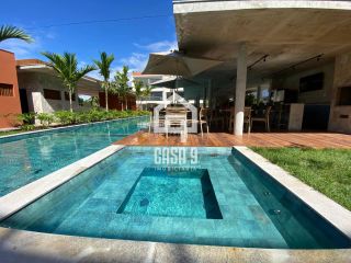 Apartamento novo térreo com 3 suítes e jardim no condomínio Alta Vista em Guarajuba Bahia