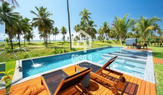 Casa a venda com 8 suítes frente mar no condomínio Iberostar em Praia do Forte Bahia