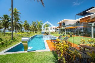 Casa a venda com 8 suítes frente mar no condomínio Iberostar em Praia do Forte Bahia