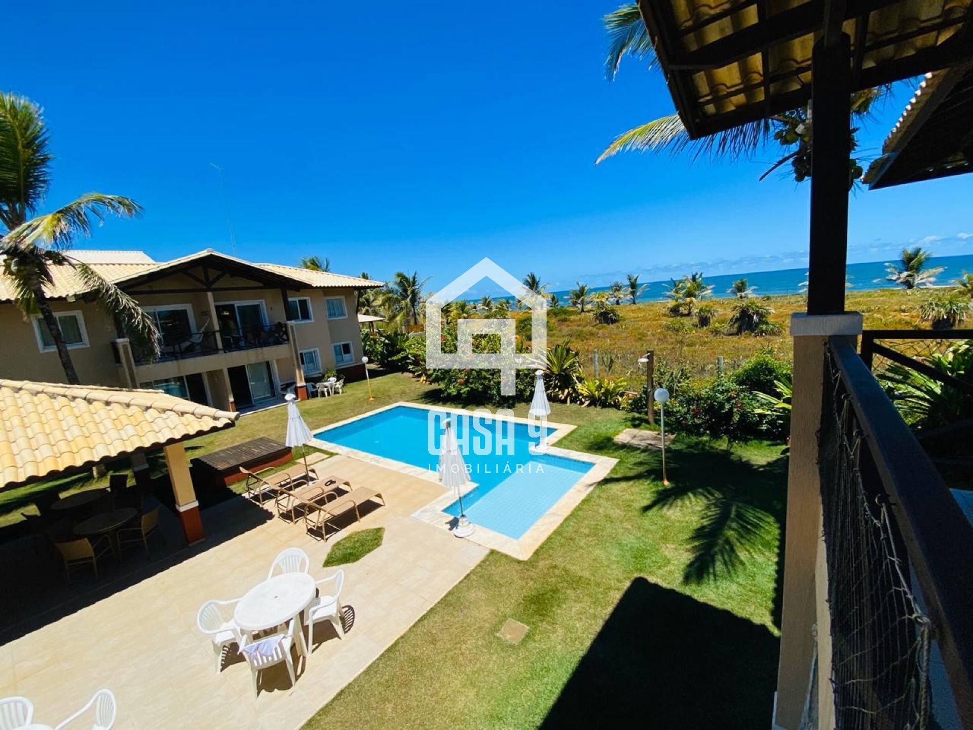 Apartamento à venda com 3 quartos vista mar mobiliado na Praia da Espera em Itacimirim Bahia