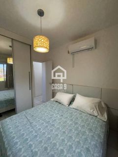 Apartamento à venda com 3 quartos vista mar mobiliado na Praia da Espera em Itacimirim Bahia