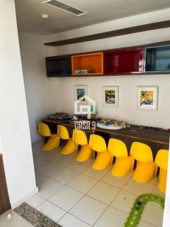 Apartamento mobiliado a venda com 2 suítes vista lagoa no condomínio Paraíso das Aguas em Guarajuba Bahia