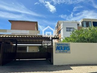 Apartamento mobiliado a venda com 2 suítes vista lagoa no condomínio Paraíso das Aguas em Guarajuba Bahia
