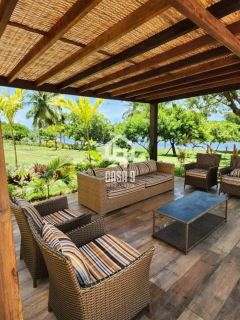 Apartamento mobiliado a venda com 2 suítes vista lagoa no condomínio Paraíso das Aguas em Guarajuba Bahia