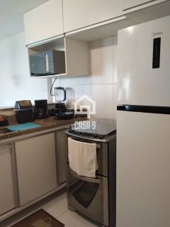 Apartamento mobiliado a venda com 2 suítes vista lagoa no condomínio Paraíso das Aguas em Guarajuba Bahia