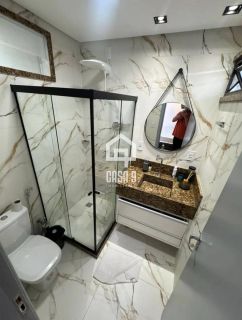 Apartamento duplex com 3 suítes pé na areia e mobiliado a venda em Itacimirim Bahia