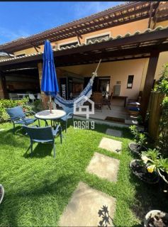 Apartamento duplex com 3 suítes pé na areia e mobiliado a venda em Itacimirim Bahia