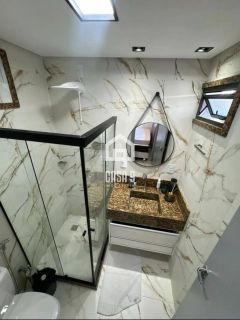 Apartamento duplex com 3 suítes pé na areia e mobiliado a venda em Itacimirim Bahia