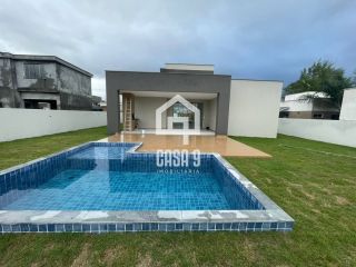 Casa nova térrea com 4 quartos a venda no condomínio Jacuípe Country em Barra de Jacuípe Bahia