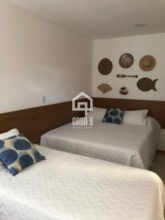 Apartamento duplex mobiliado com 2 suítes a venda em Itacimirim Bahia