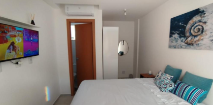 Apartamento mobiliado com 1 quarto a venda em excelente localização em Imbassai Bahia