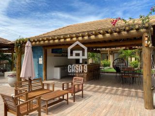 Apartamento duplex tipo village com 2 suítes novo a venda em Imbassai Bahia
