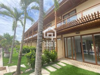 Apartamento duplex tipo village com 2 suítes novo a venda em Imbassai Bahia