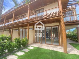 Apartamento duplex tipo village com 2 suítes novo a venda em Imbassai Bahia