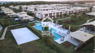 Terreno plano com 448 m² a venda no condomínio Imbassai Privilege em Imbassai Bahia