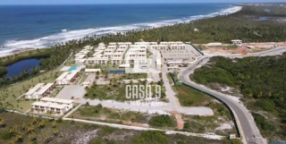 Terreno plano com 448 m² a venda no condomínio Imbassai Privilege em Imbassai Bahia