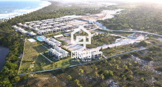 Apartamento vista mar com Garden e 2 suítes a venda no Imbassai Privillege em Imbassai Bahia