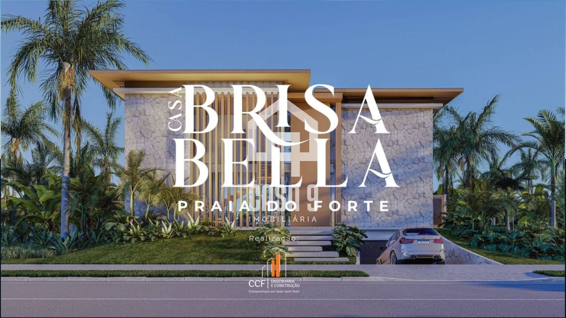 Casa com 6 suítes próximo do acesso a praia a venda no Condomínio Praia Bella em Praia do Forte Bahia