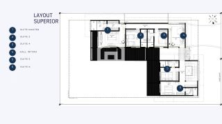 Casa com 6 suítes próximo do acesso a praia a venda no Condomínio Praia Bella em Praia do Forte Bahia